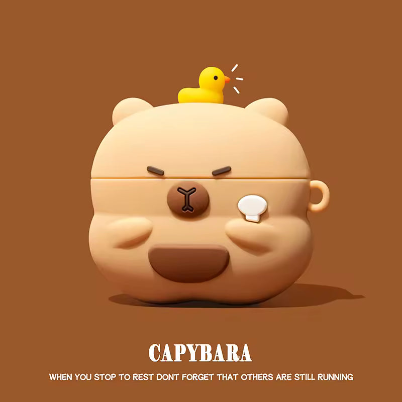 Capybara Earbuds Case